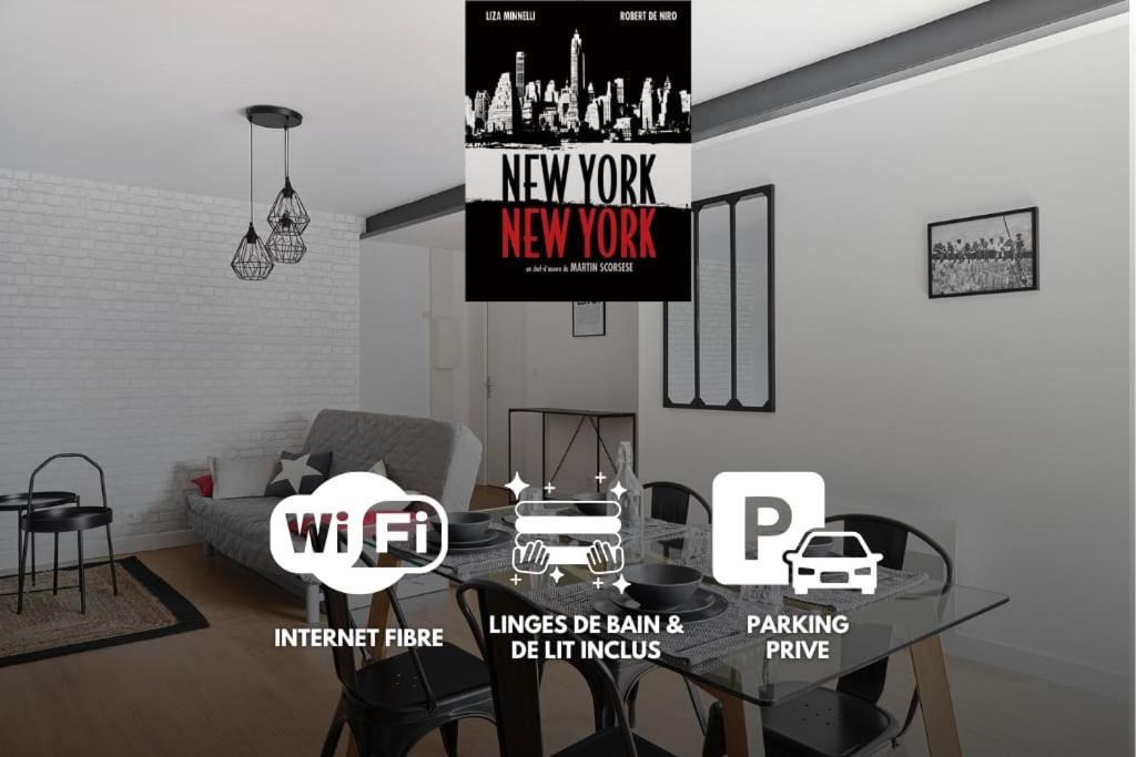 New-York New-York : Fibre Wifi/Linge/Parking Apartment Chateaubriant Exterior photo
