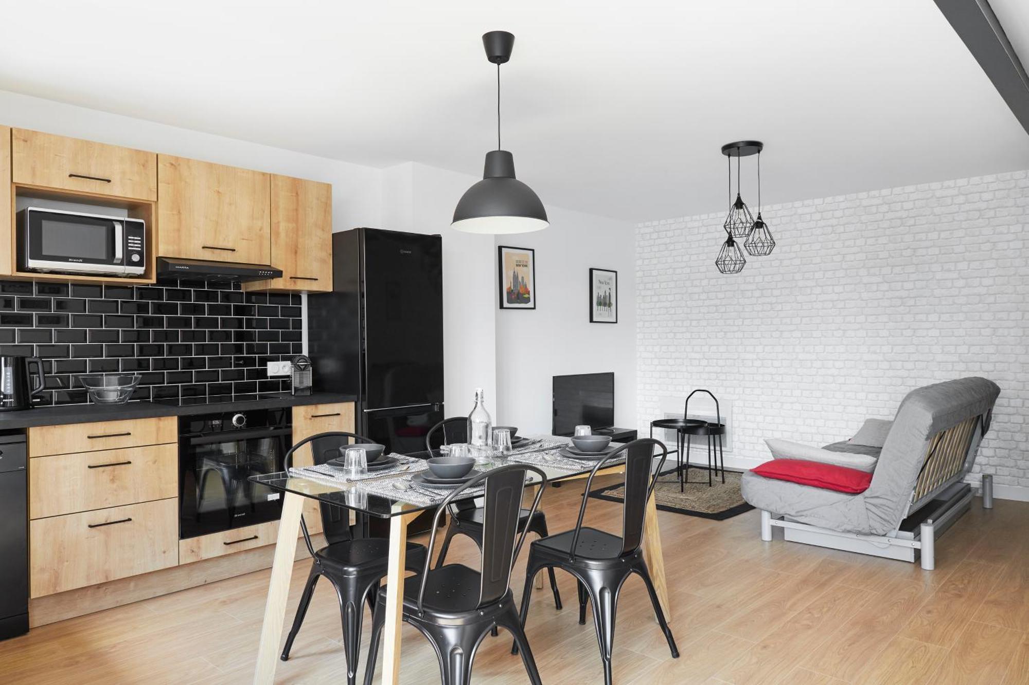 New-York New-York : Fibre Wifi/Linge/Parking Apartment Chateaubriant Exterior photo